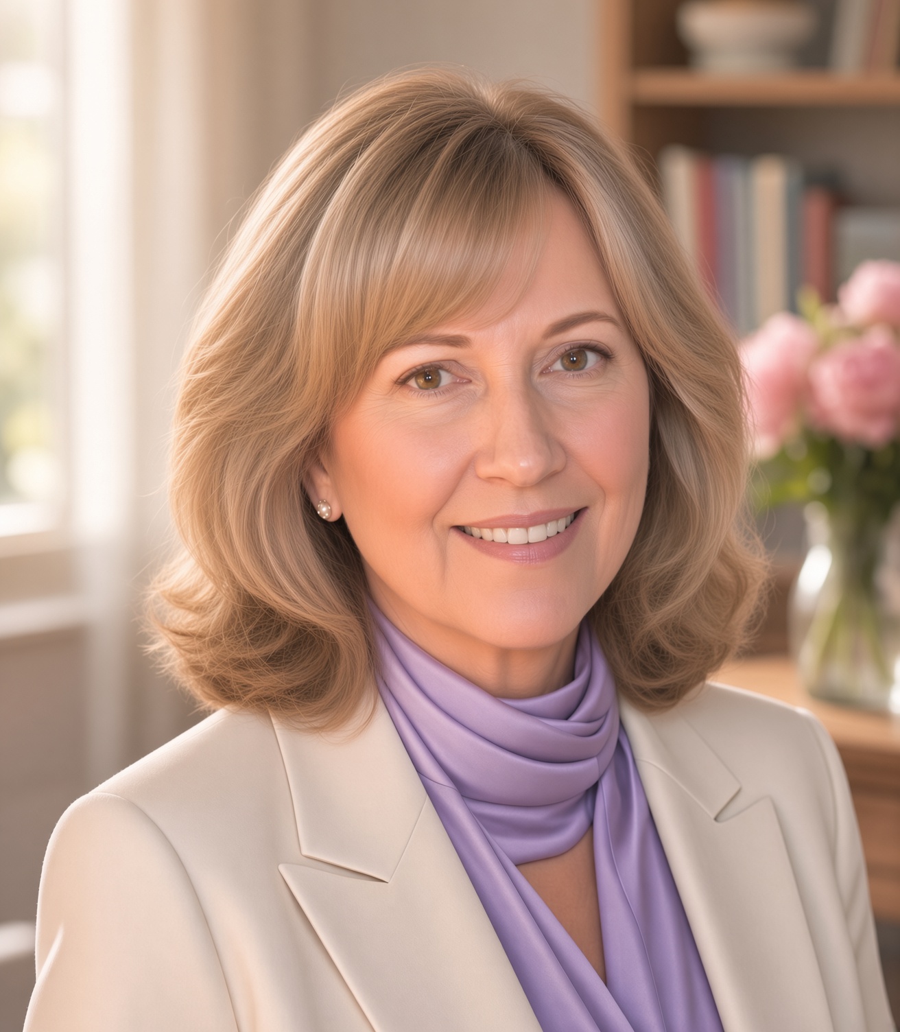 Portrait of author Fiona Phillips